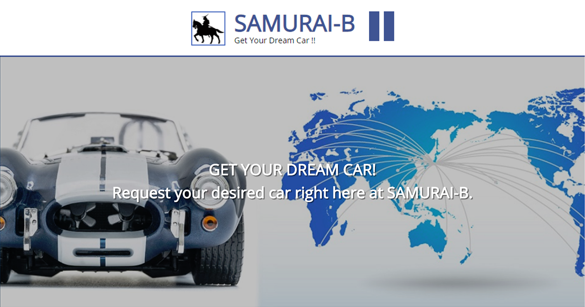 SAMURAI-B | Get Your Dream Car